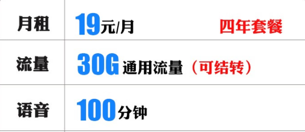 【長期可選號】邢臺聯(lián)通 5G探花卡 19元包30G通用流量（可結轉）+100分鐘 +贈送視頻會員